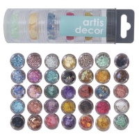 Pailletten- und Perlenset - Artis Dekor - 1 Packung