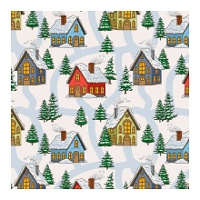 Schachtel für Weihnachts-Cupcakes oder Süßigkeiten, 17,5 x 17,5 x 8,5 cm