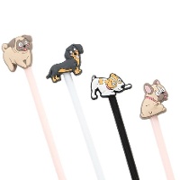 Kugelschreiber mit lächelndem Hund - 1 Stück