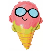 Eiscreme Ballon 67 x 50 cm