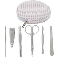 Maniküre-Set von Vichy in Lila Rund - 6 Teile