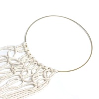 Goldfarbener Metallring 40 cm - Casasol