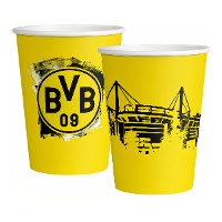 BVB Dortmund Becher 500 ml - 6 Stück