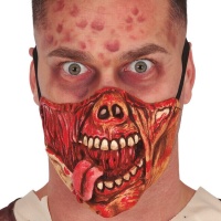 Zombie Halbmaske