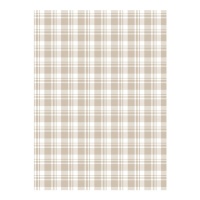 Kartonpapier mit beigen Quadraten 32 x 43,5 cm - Artis Dekor - 5 Stück