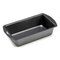 Rechteckige Backform aus Stahl, 29,5 x 13 x 6,3 cm