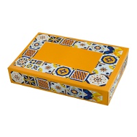 Box von 23,5 x 16 x 5 cm für Zitronensenf