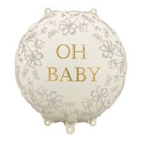 Oh Baby Blumendesign Ballon 35 x 35 cm