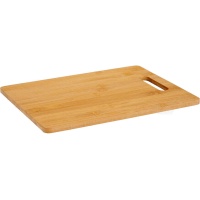 Schneidebrett aus Bambus mit Griff, 38 x 28 cm