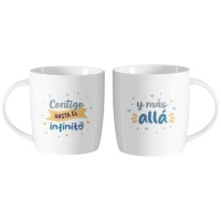350 ml Becher Contigo hasta el infinito y más allá - 2 Einheiten