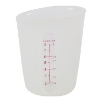 Behälter zum Überziehen von Kuchen mit Messskala - Wilton