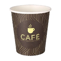 Pappbecher mit 200 ml für Kaffee - 100 Stück