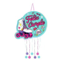 Happy Birthday Skateboard-Piñata 46,2 x 41 cm