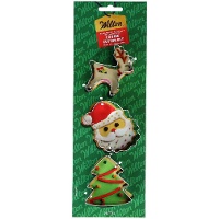 Ausstechformen von Weihnachtsmann, Rentier und Weihnachtsbaum - Wilton - 3 Stück