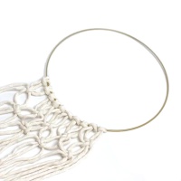Goldfarbener Metallring 25 cm - Casasol
