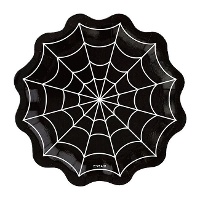 Spinnennetz Teller, 23,5 cm - 6 Stück