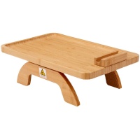 Bambustablett für Sofaarm, 35 cm