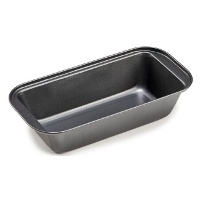 Rechteckige Backform aus Stahl, 25 x 13 x 6,5 cm