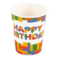 Lego Happy Birthday Becher - 8 Stück