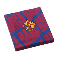 FC Barcelona-Servietten - 12 Stück