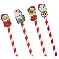 Weihnachtstier-Stifte - 1 Stück