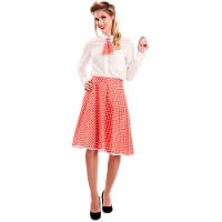 Pin-up-Kostüm im 50er-Jahre-Stil für Damen