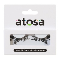 Falsche Wimpern mit Fledermäusen und Kürbissen