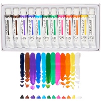 Acrylfarbe 12 ml - Pincello - 12 Töpfe