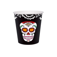 Tag der Toten Becher 255ml - 6 Stk.