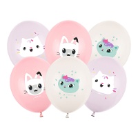 Latexballons von Gabby, 30 cm - 6 Stück