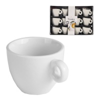 Porzellan Kaffeetasse - 90 ml, 12 Stück