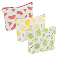 Kulturbeutel mit Frucht-Design 22 x 15 cm - 1 Stück