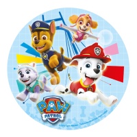 Essbare Oblate von Paw Patrol, 16 cm - Dekora