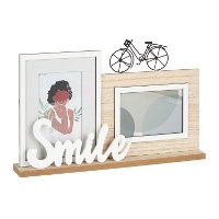 Smile-Fotorahmen für 2 Fotos