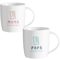 350 ml Becher Mum & Dad in der Praxis - 1 Becher