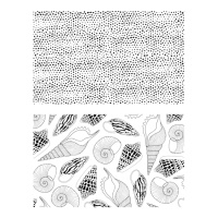 Acrylstempel von Muscheln und Maulwürfen - Artemio