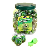 Grüne Apfelgummis gefüllt mit Gelee, 18g - 50 Stück