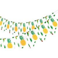 2,4 m hawaiianische Ananas-Fahne