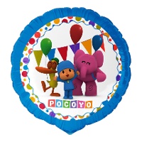 Pocoyo Runder Folienballon 46 cm