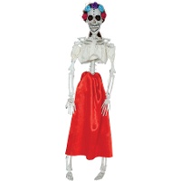 Hängender klassischer Katrinen-Skelett-Anhänger, 40 cm