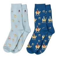 Socken mit den Heiligen Drei Königen - Größe 42-47 - 1 Paar