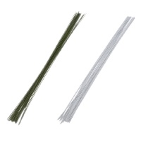 Blumendraht, Kaliber 22 - 50 Stück - 40 cm - Decora