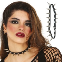 Punk-Spikes-Halsband