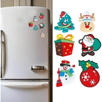 Weihnachtsmagnet mit festlichen Figuren, 5 cm - 1 Stück