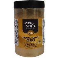 Royal Icing in Goldpulverform, 150 g - Azucren