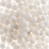Weiße Perlen-Streusel 5 mm - Dekora - 450 g