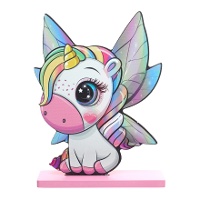 Tischmittelpunkt Baby-Einhorn 15 x 4 x 20 cm