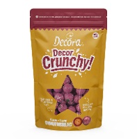 Granatrote Lebkuchen-Knusperkugeln 100 g - Decora