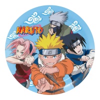 Naruto Teller, 23 cm - 6 Stück