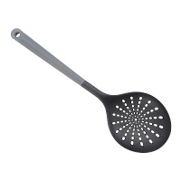 36 cm Schaumlöffel, zweifarbig (Grau/Schwarz)